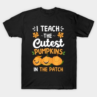 I teach The Cutest Pumpkins In The Patch T-Shirt